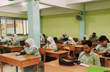 Pelaksanaan Ujian Satuan Pendidikan (USP) Tahun 2021/2022